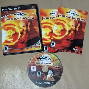 Avatar: The Last Airbender - Into the Inferno PS2 Game CIB VG Condition Tested